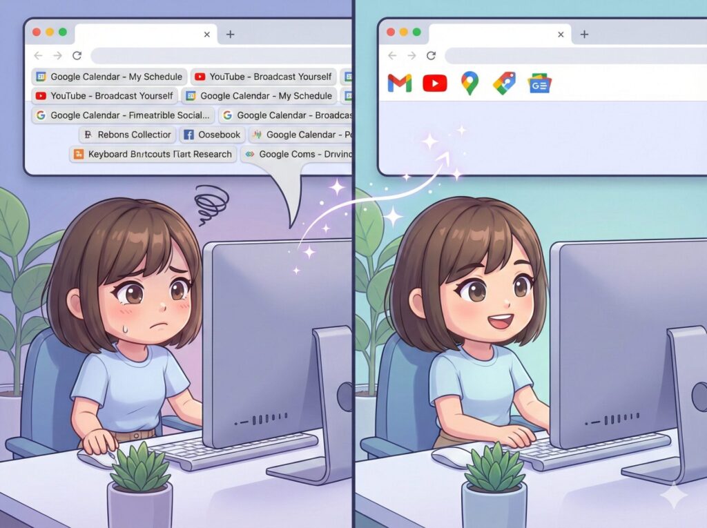 ブックマークバー