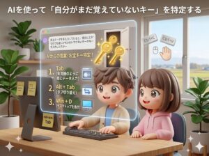 AIを使って「自分がまだ覚えていないキー」を特定する