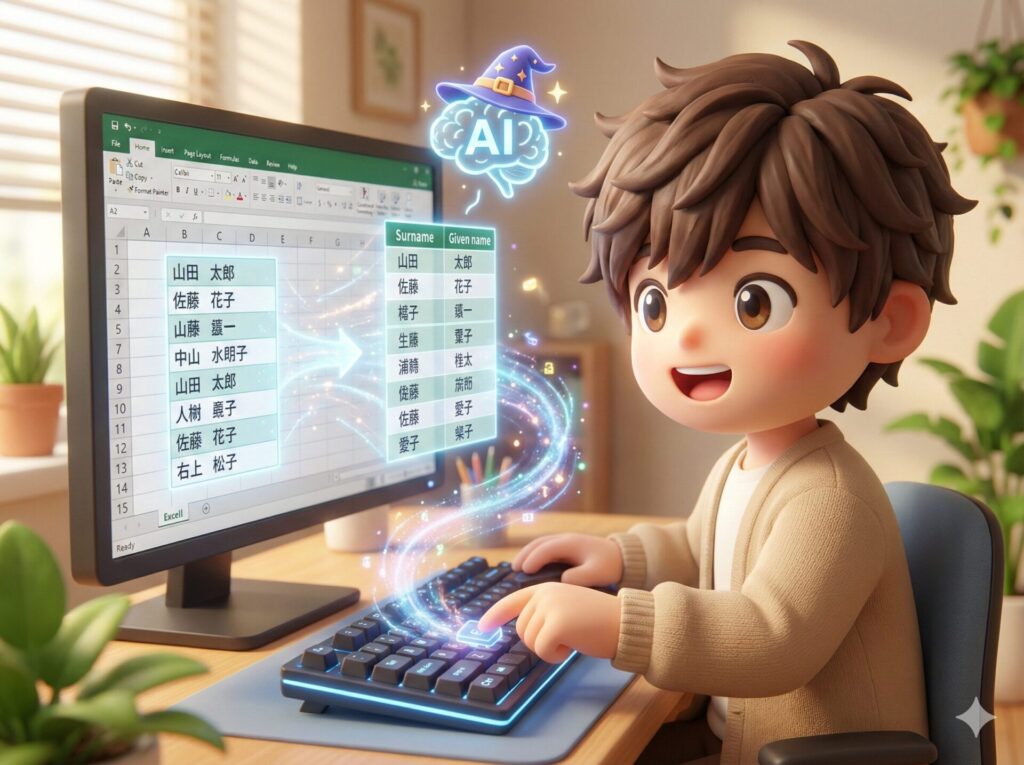 フラッシュフィル