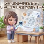メール返信の苦痛をゼロに。「OK」の一言から完璧な敬語を作る方法