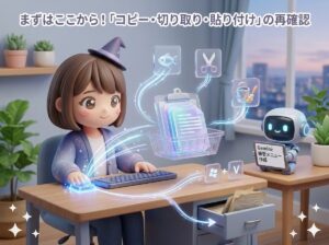 まずはここから！「コピー・切り取り・貼り付け」の再確認