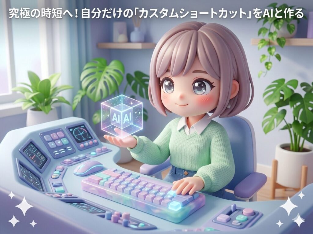 究極の時短へ！自分だけの「カスタムショートカット」をAIと作る