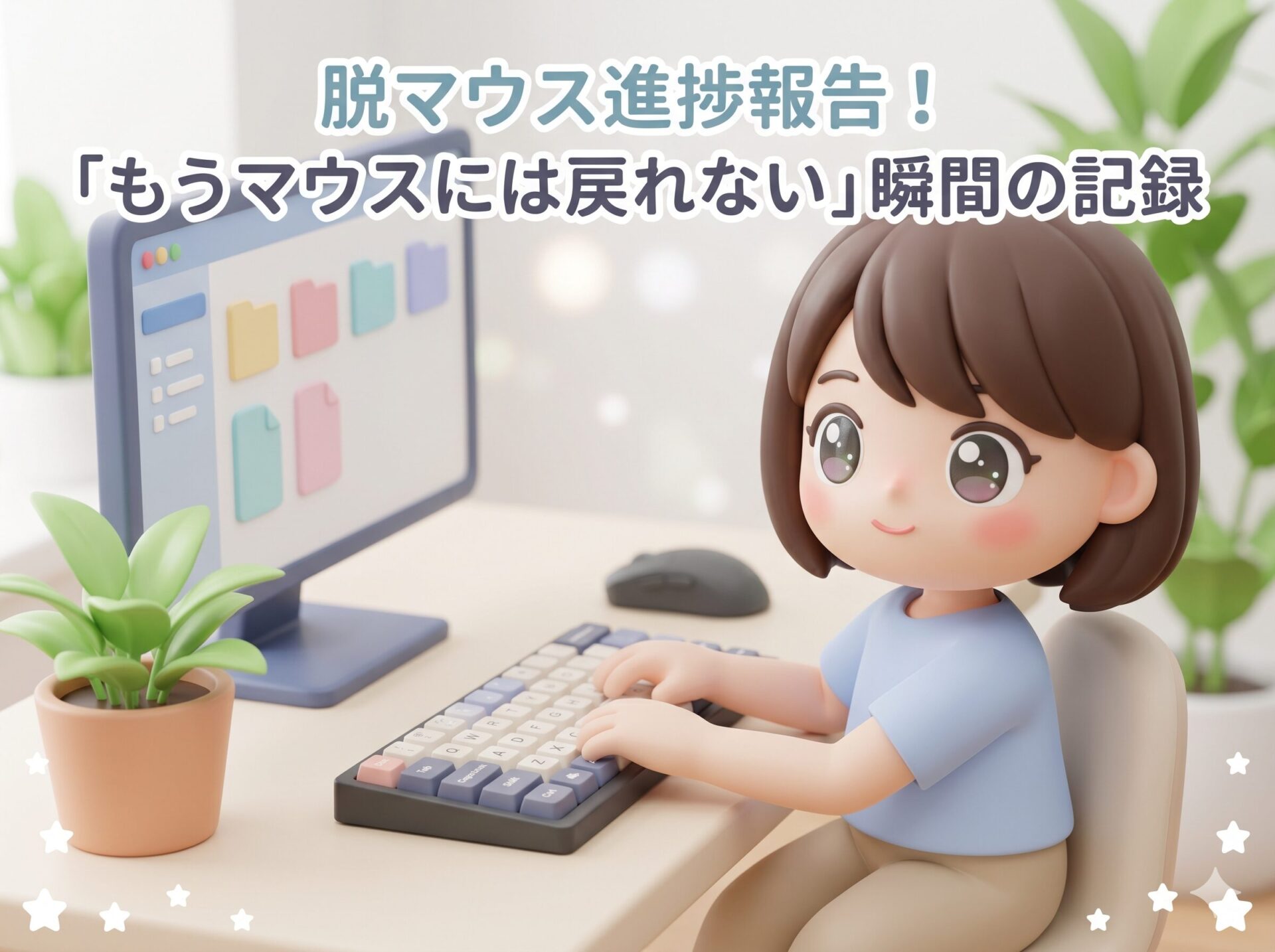 脱マウス進捗報告！「もうマウスには戻れない」瞬間の記録