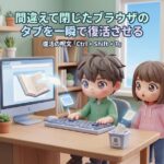 間違えて閉じたブラウザのタブを一瞬で復活させる