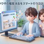 ブラウザの履歴消去をスマート行うコマンド
