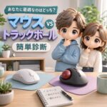 6/1 あなたに最適なのはどっち？「マウス vs トラックボール」簡単診断