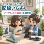 デスクの上が片付く!配線いらずの「ワイヤレス充電器」の選び方