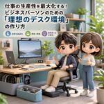 仕事の生産性を最大化する！ビジネスパーソンのための「理想のデスク環境」の作り方