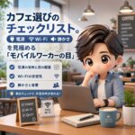 カフェ選びのチェックリスト。電源・Wi-Fi・静かさを見極める「モバイルワーカーの目」