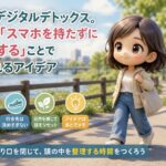 週末デジタルデトックス。あえて「スマホを持たずに散歩する」ことで生まれるアイデア