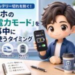 急なバッテリー切れを防ぐ！スマホの「低電力モード」を仕事中に賢く使うタイミング