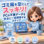 ゴミ箱を空にしてスッキリ！PCの不要データを安全に一括削除するステップ