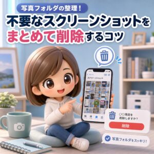写真フォルダの整理！不要なスクリーンショットをまとめて削除するコツ