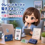 クレジットカードや電子マネーに連携しているサービスを一度チェックしてみる