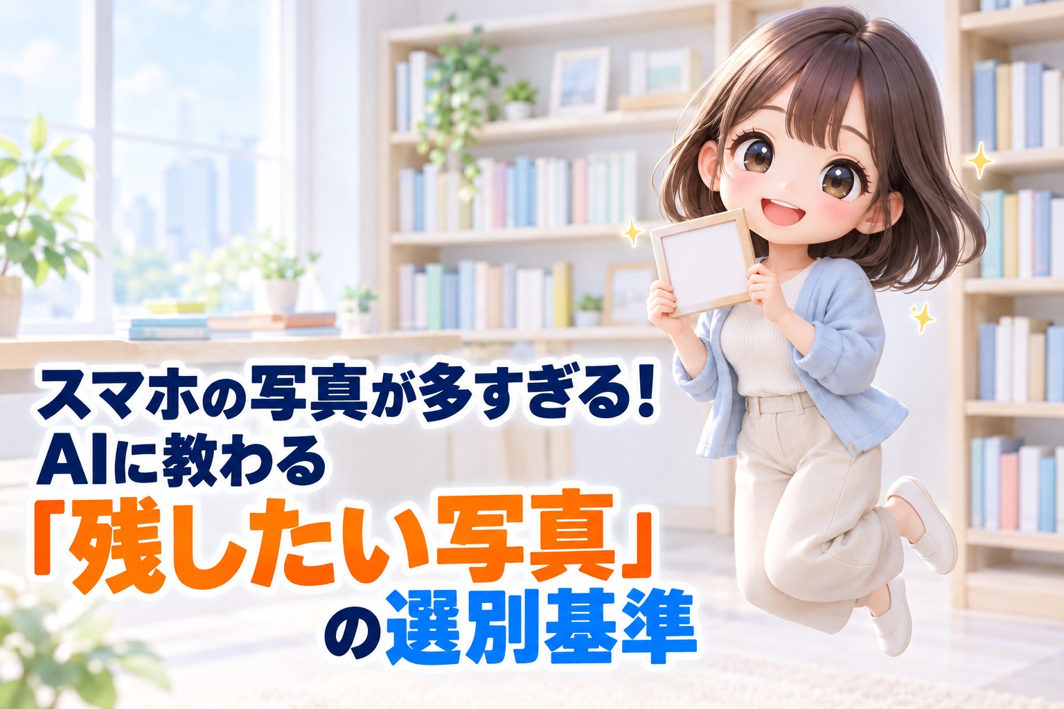スマホの写真が多すぎる!AIに教わる「残したい写真」の選別基準